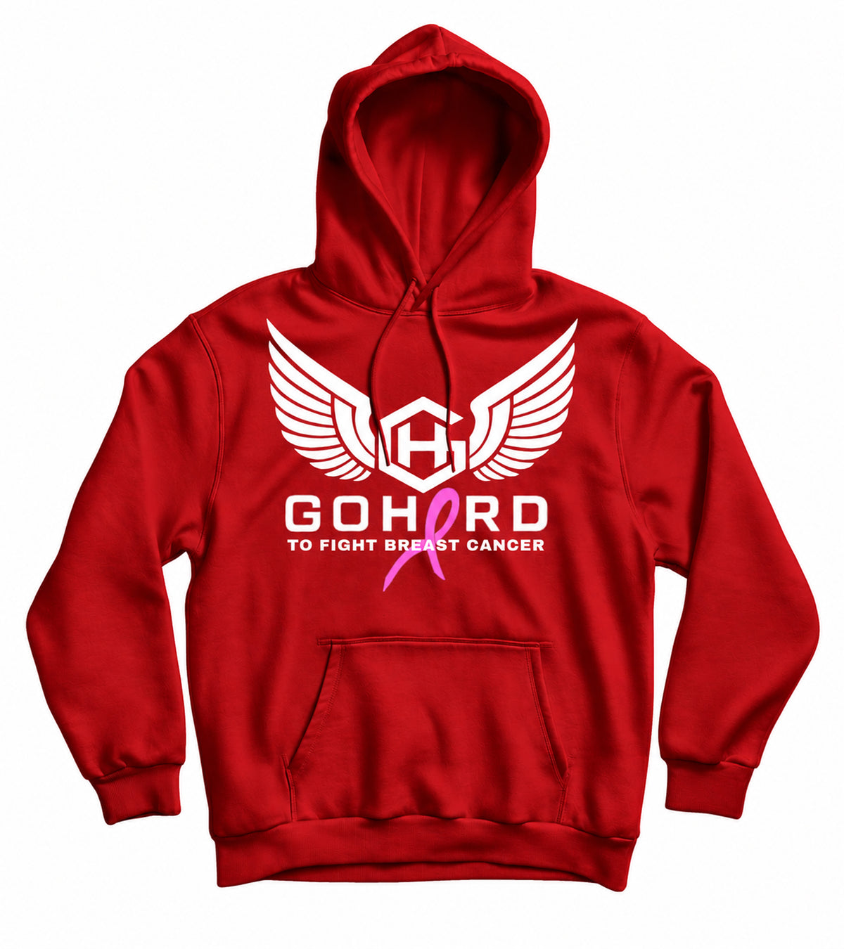 GoHard To Fight Breast Cancer Hoodie