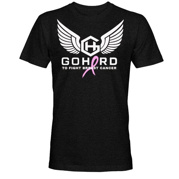 GoHard To Fight Breast Cancer Tee