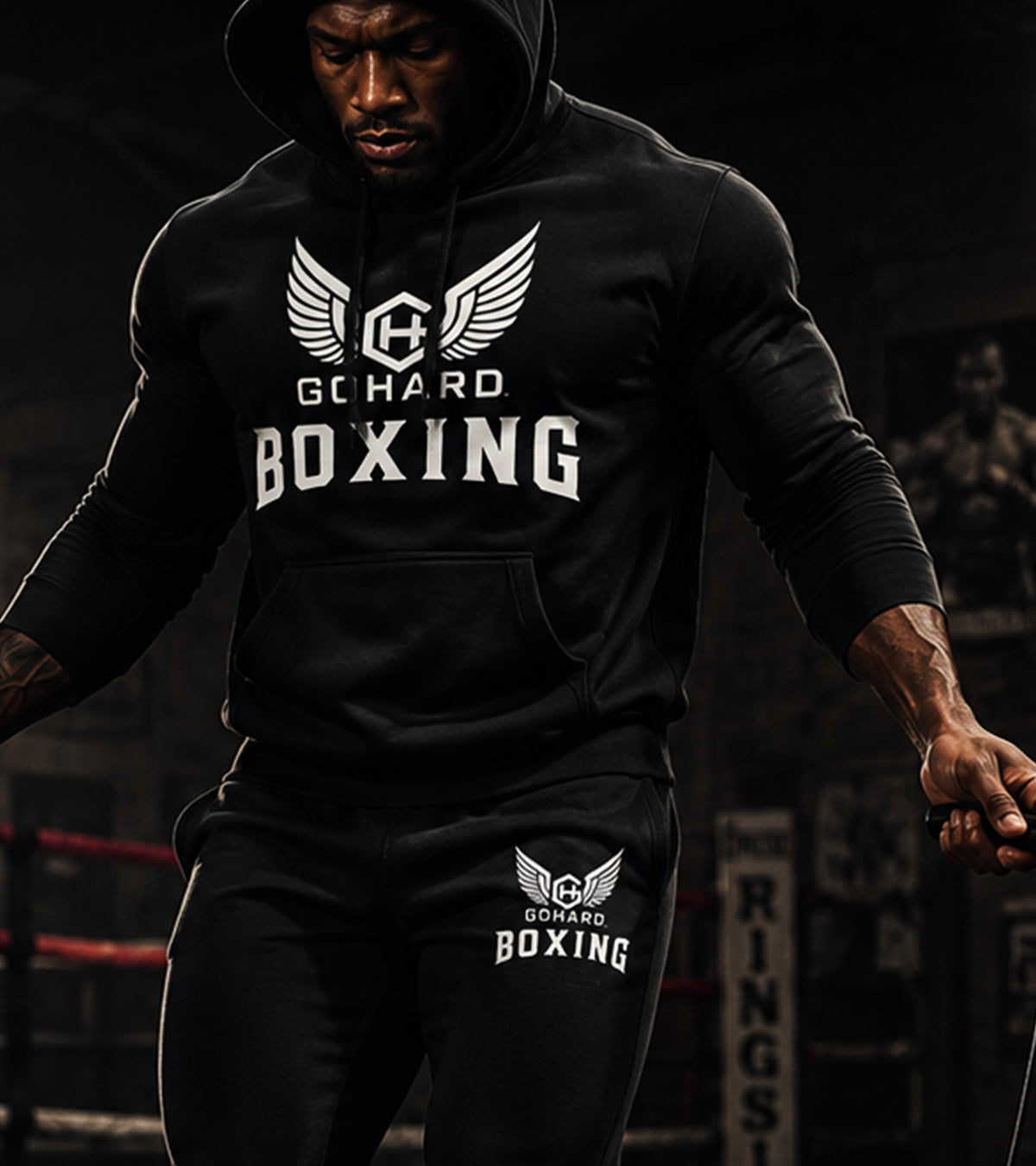 GoHard Boxing Champion  Hoodie