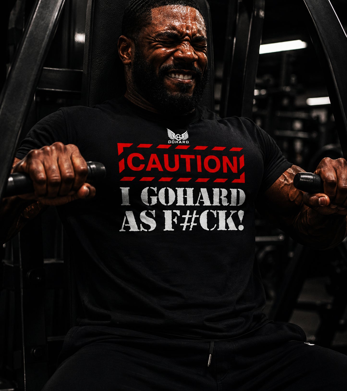 GoHard CAUTION Tee