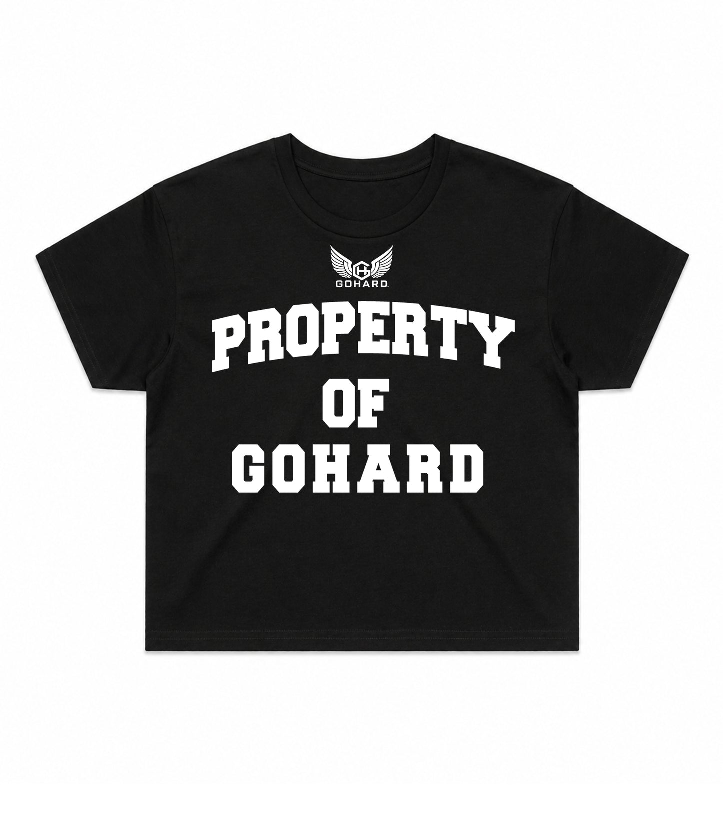 GoHard Property Of Crop Top