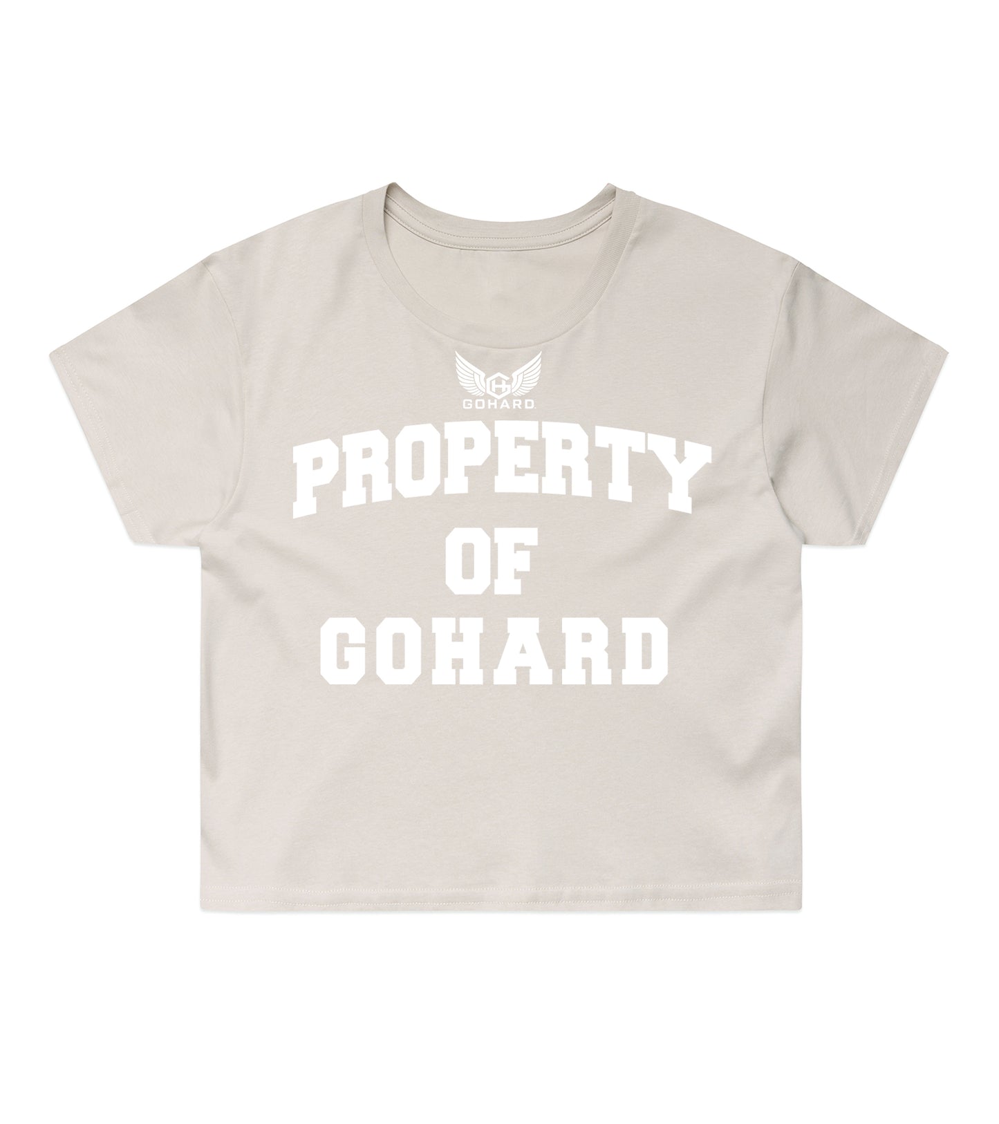 GoHard Property Of Crop Top