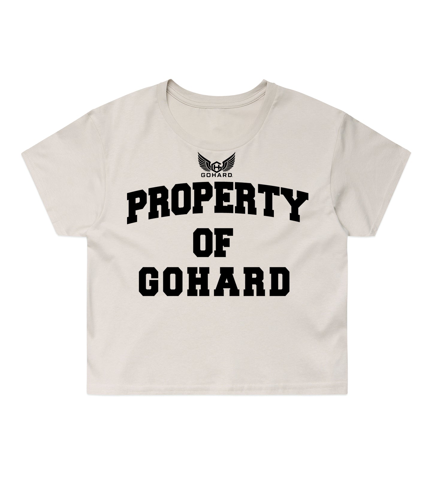 GoHard Property Of Crop Top