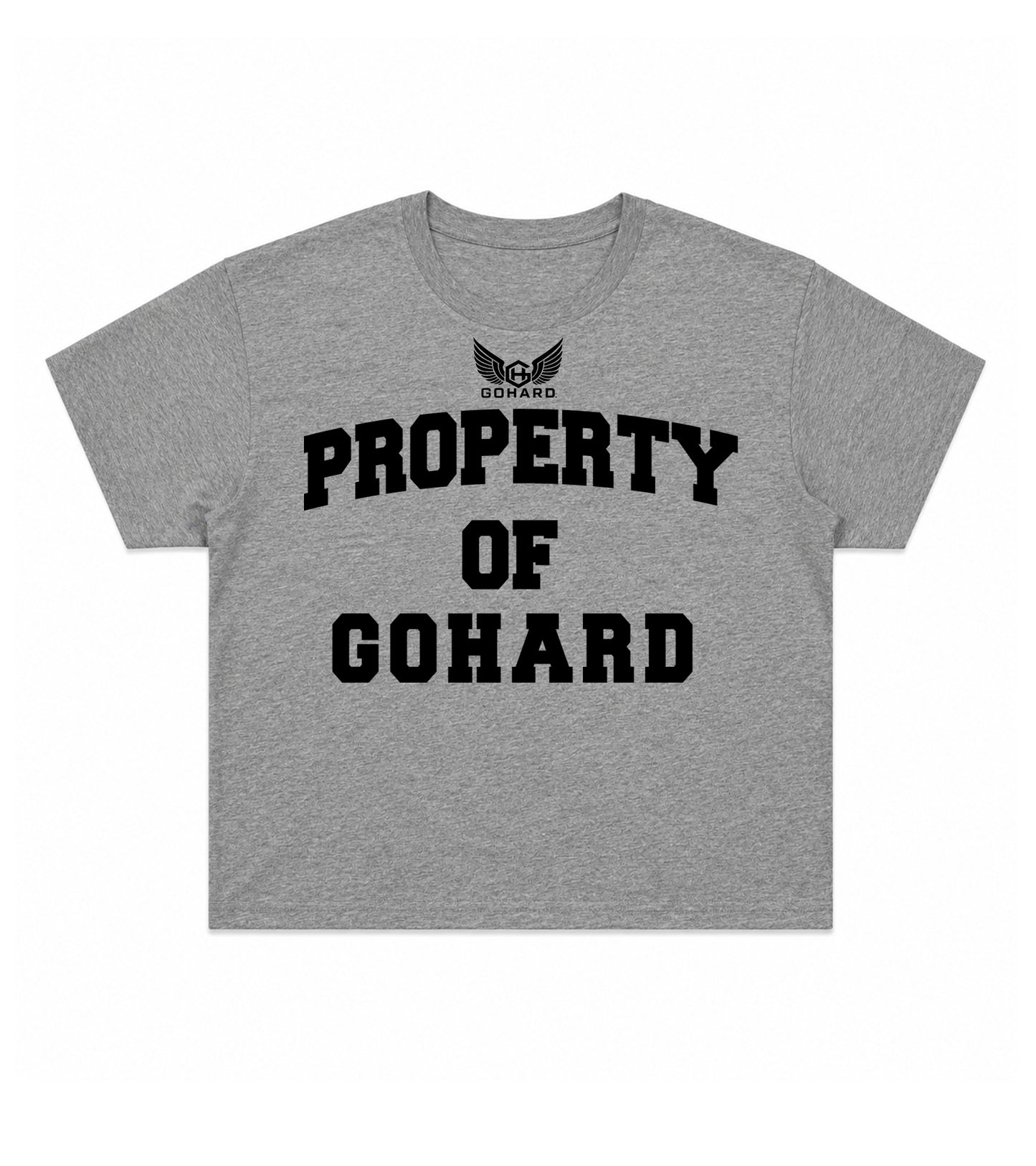 GoHard Property Of Crop Top