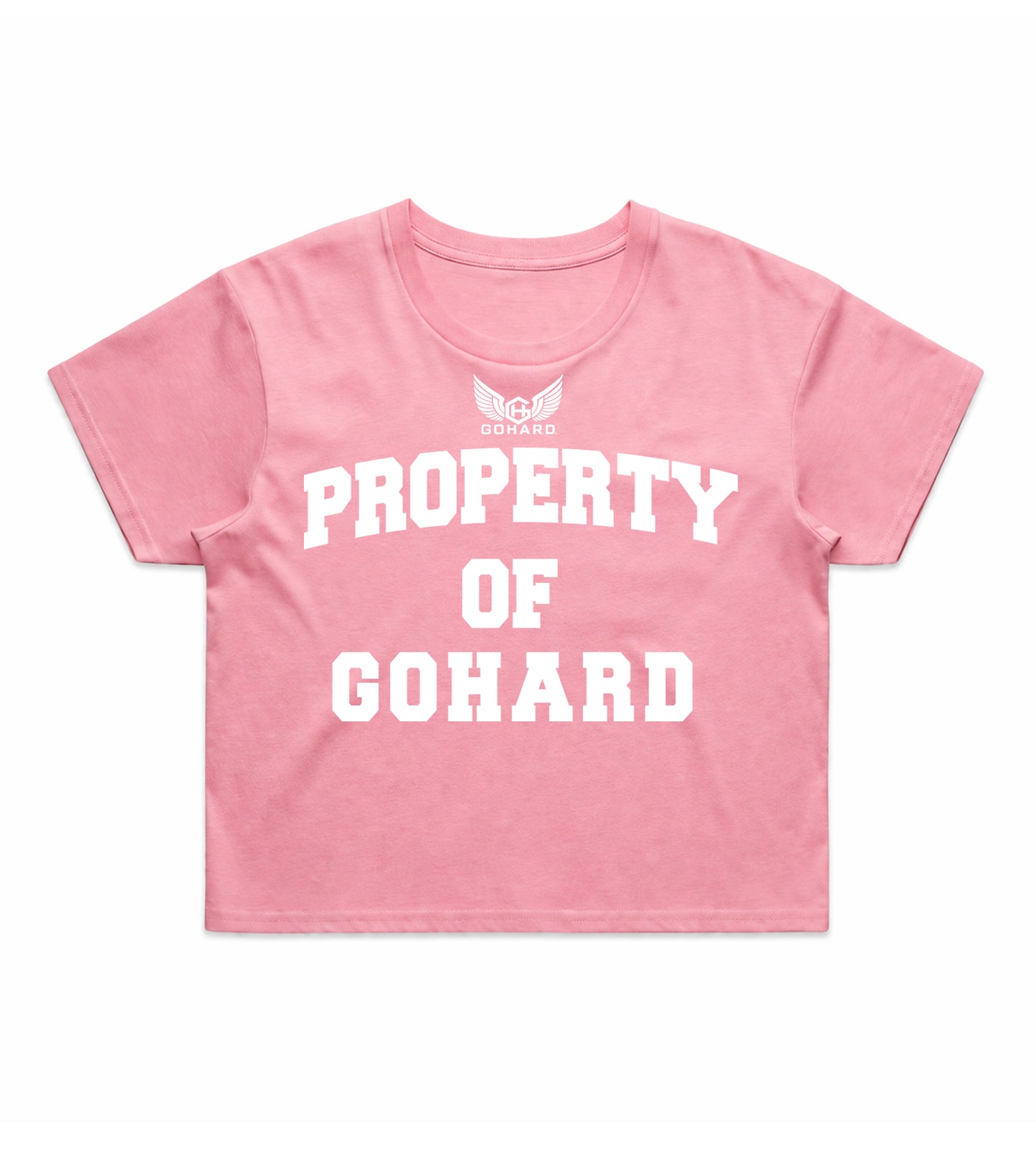 GoHard Property Of Crop Top