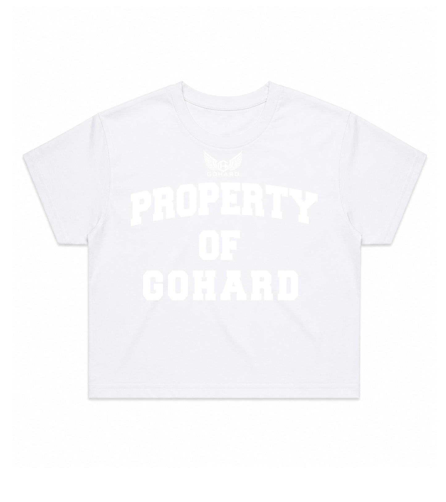 GoHard Property Of Crop Top